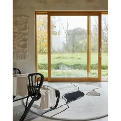 Abstract Ivory Rund Matta