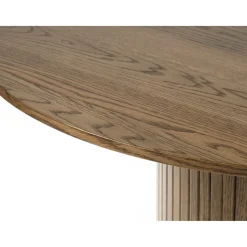 Accento Ø120 cm Matbord Rökt
