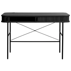Accento 60x120 cm Skrivbord Svart Ek