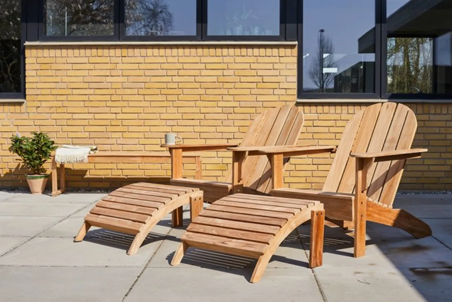 Adirondack Fotpall Teak