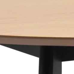 Alba Matbord Rund 105 cm Ek/Svart