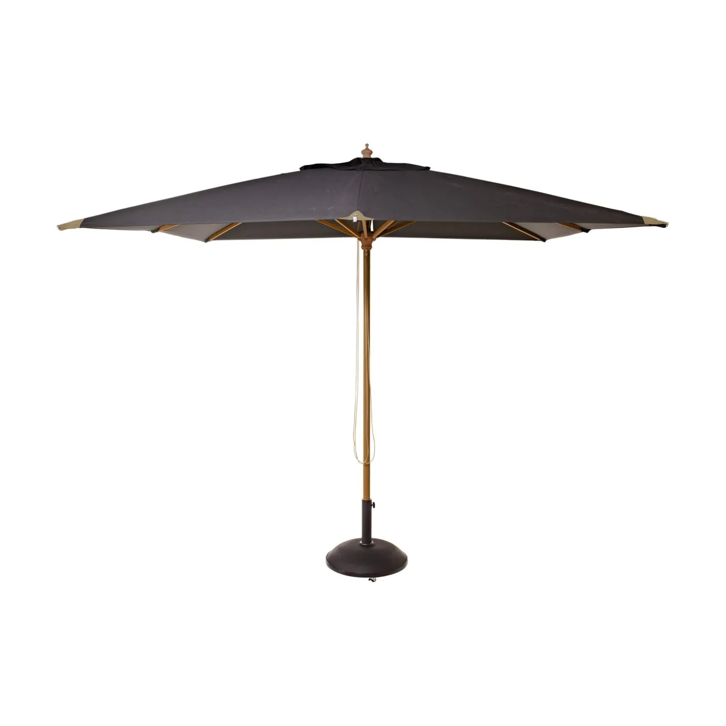 Alezio 3x3 meter Parasoll Svart