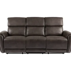 Alice Reclinersoffa 3-Sits Elektrisk Brun