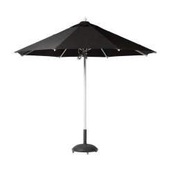 Antibes Ø3,3 m Parasoll Svart