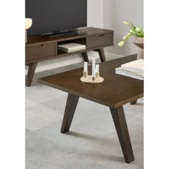 Arendal Soffbord 130x70 cm Rökt Ek