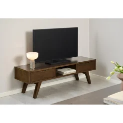 Arendal TV-bänk 150x40 cm Rökt Ek