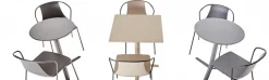 Arket Cafébord 70 cm Rund Mineral Grey