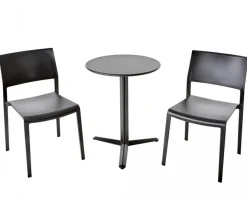 Arket Cafégrupp 60cm ink 2st Lilibet Stolar Svart