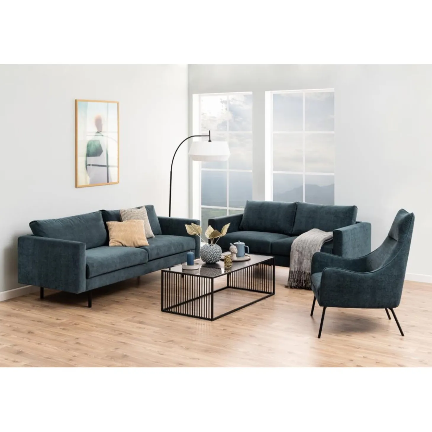 Auxerre Soffbord 120x60 cm Glas