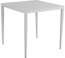 Bigby Matbord 76x76 cm Light Grey