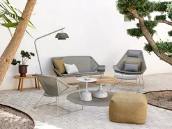 Breeze Högryggad Fåtölj Taupe