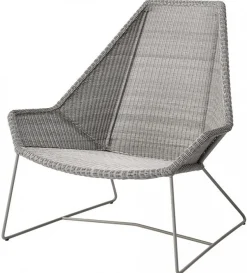 Breeze Högryggad Fåtölj Taupe