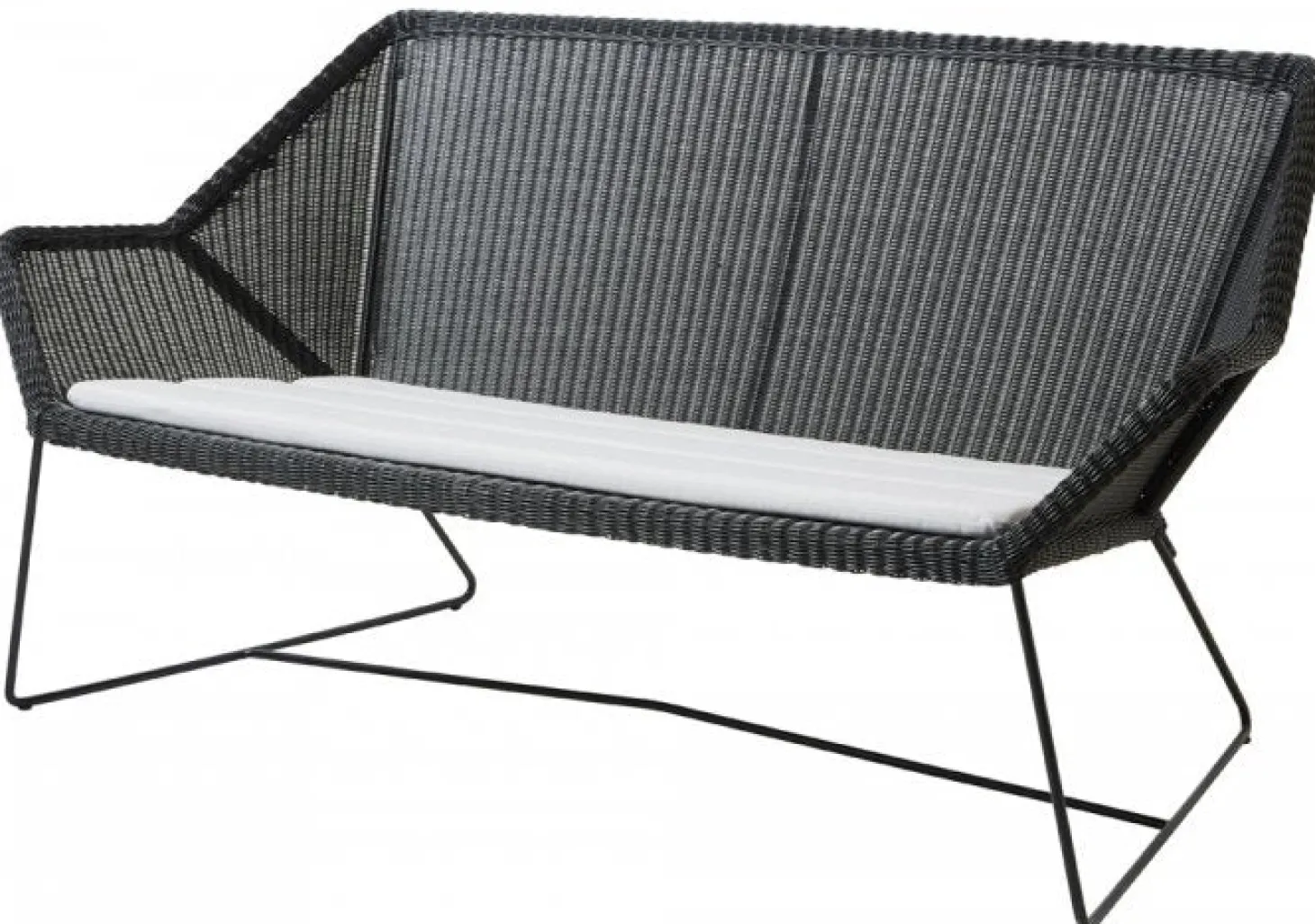 Breeze 2-Sits Soffa Svart