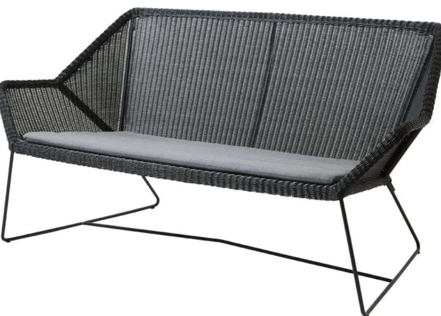 Breeze 2-Sits Soffa Svart