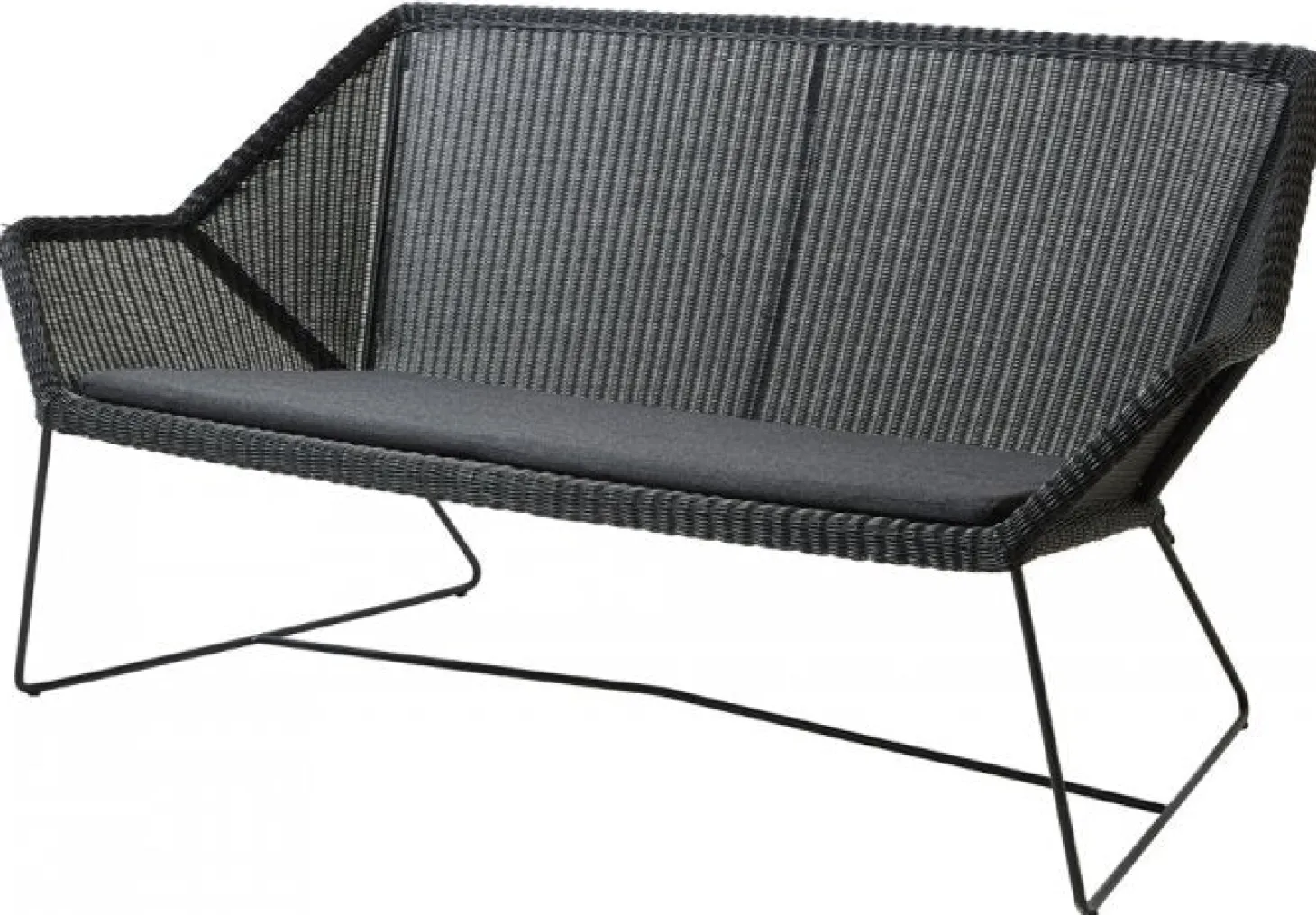 Breeze 2-Sits Soffa Svart