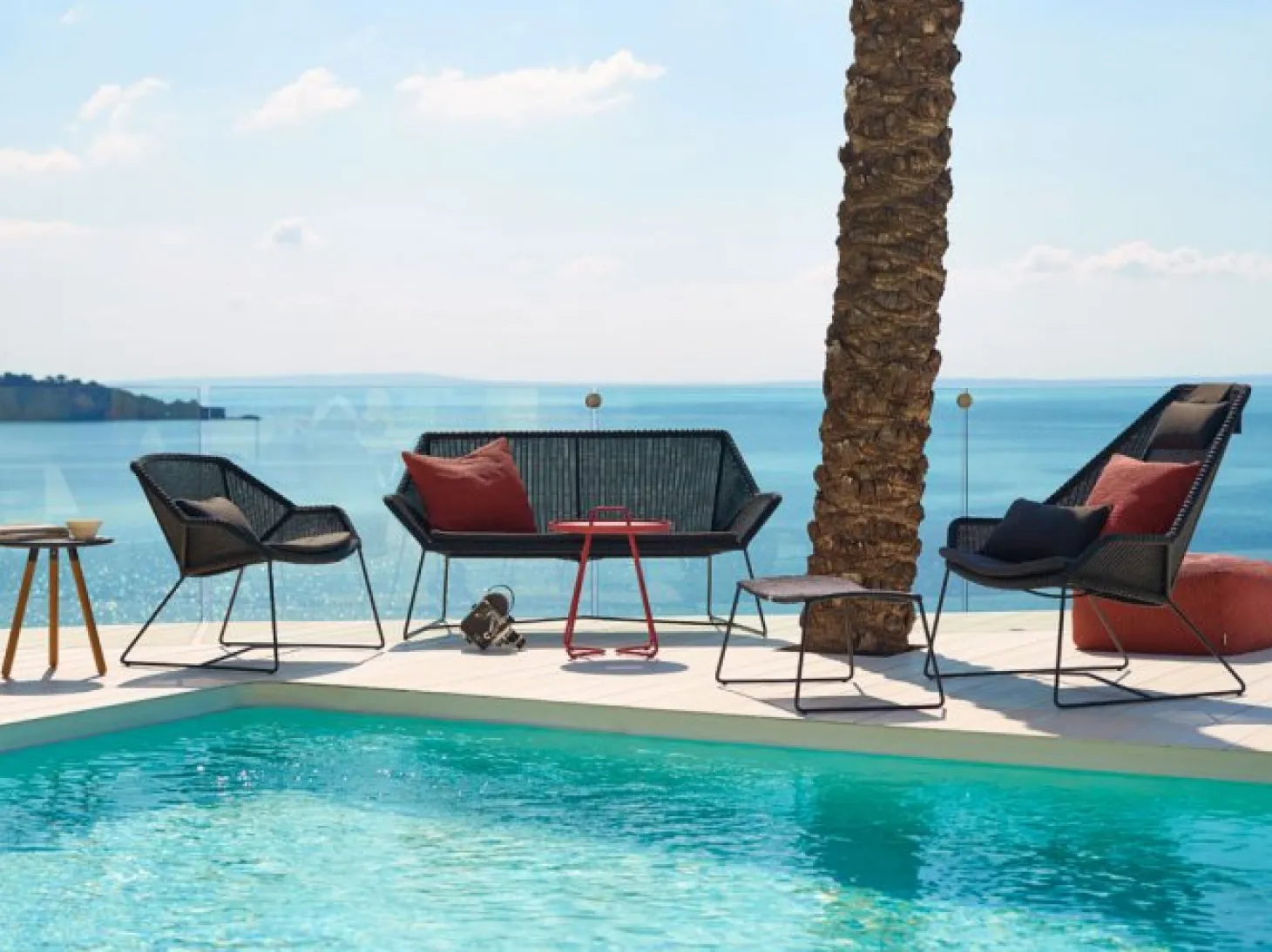 Breeze 2-Sits Soffa Svart