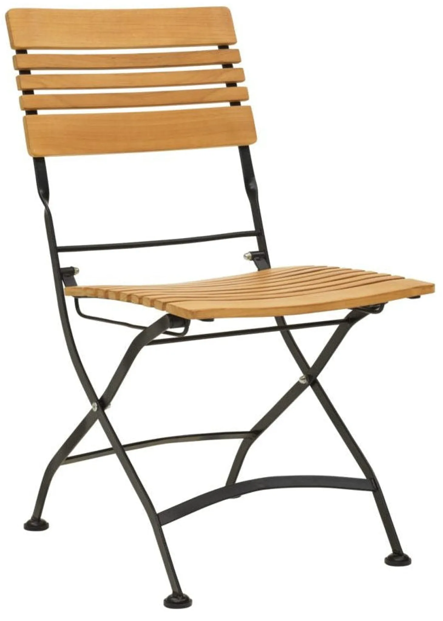 Brewer Matgrupp 160 cm Teak/Svart