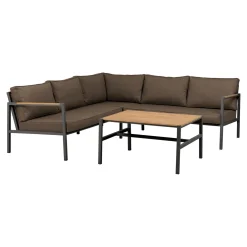 Cap Soffgrupp Antracit/Brun 214x214 cm