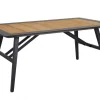 Chios Bord 175x100 Svart/Teak