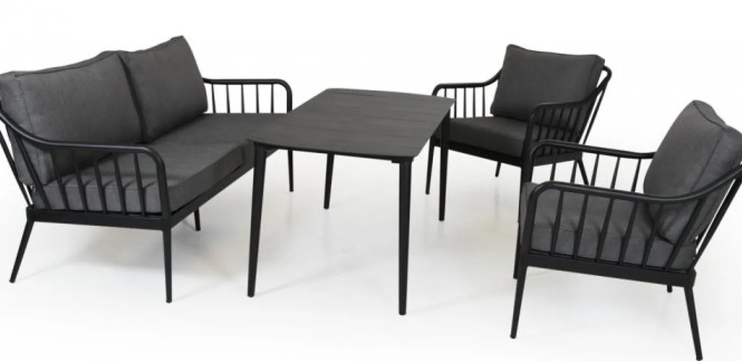 Coleville 3-sits Soffa Svart