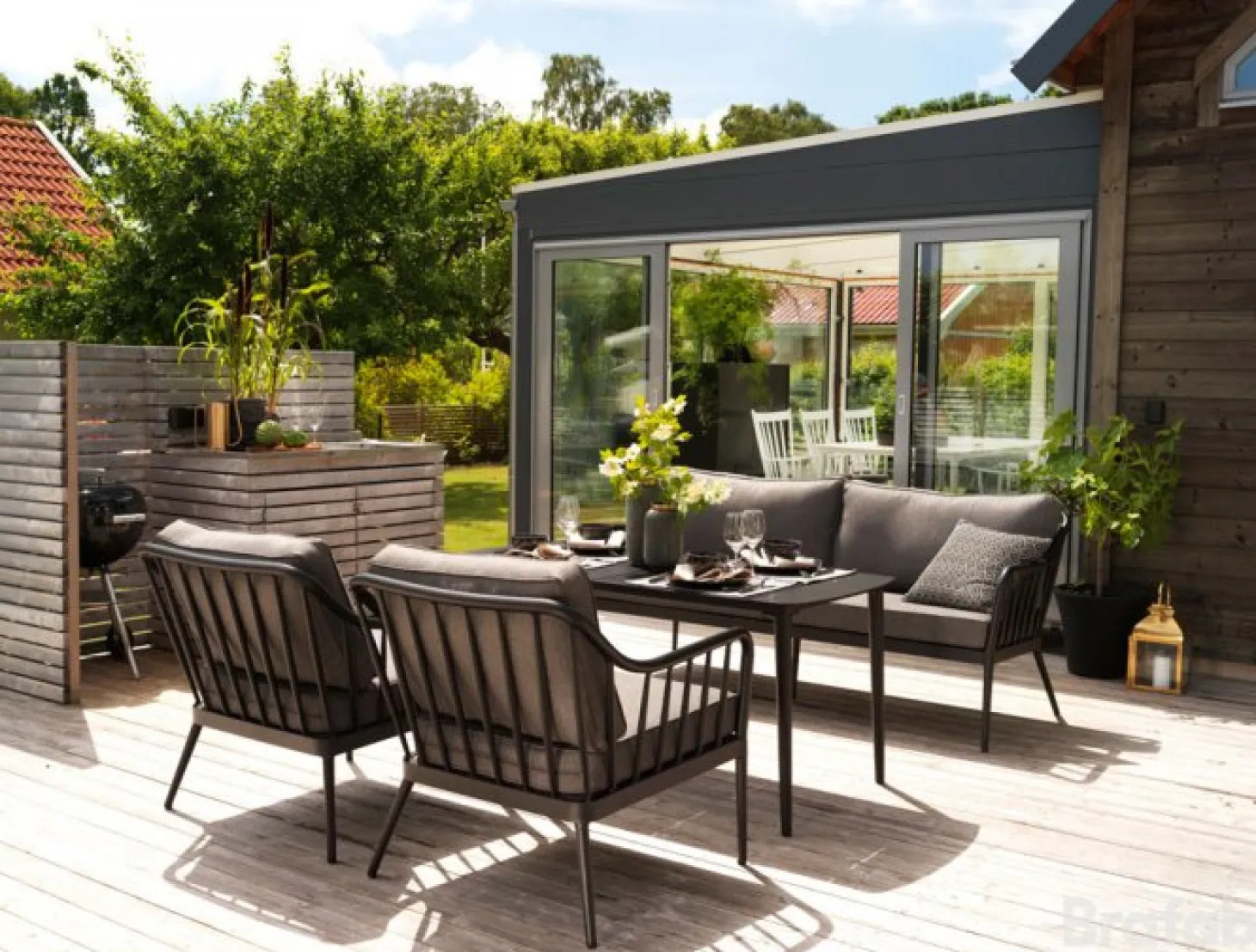 Coleville 3-sits Soffa Svart