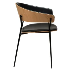Crib Stol Vintage Black, Oak