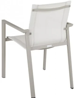 Delia Karmstol Textilene - Khaki / Off White