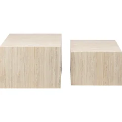 Dijon Satsbord 58x58 cm Travertin