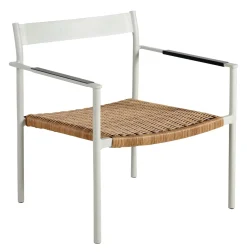 DK Loungestol Light Grey/Natur