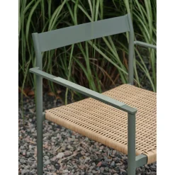 DK Loungestol Nordic Green/Natur