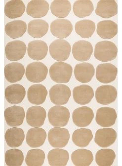Dots 2 level Ullmatta Light Khaki/Light Beige