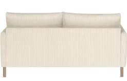 Embla 2-sits Soffa Lincoln Creme