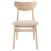 Esther Matstol Vitoljad Ek/Beige Tyg