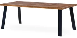 Exxet Matbord 210x95 cm Oljad Vildek/Svart