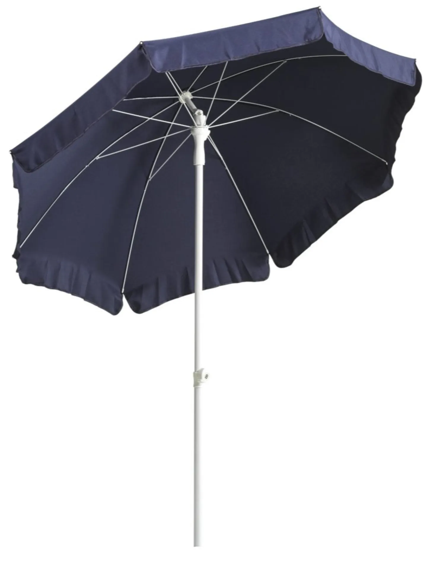 Follina Strandparasoll 180x203 cm Vit/Blå