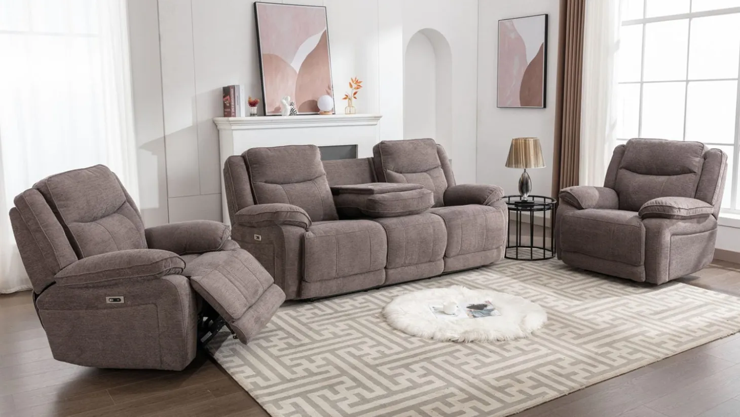 Freddy Reclinersoffa 3-Sits Elektrisk