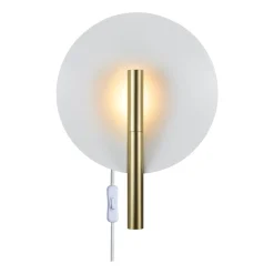 Furiko Vägglampa Borstad Mässing