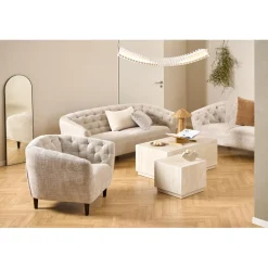 Gina 2-sits Beige