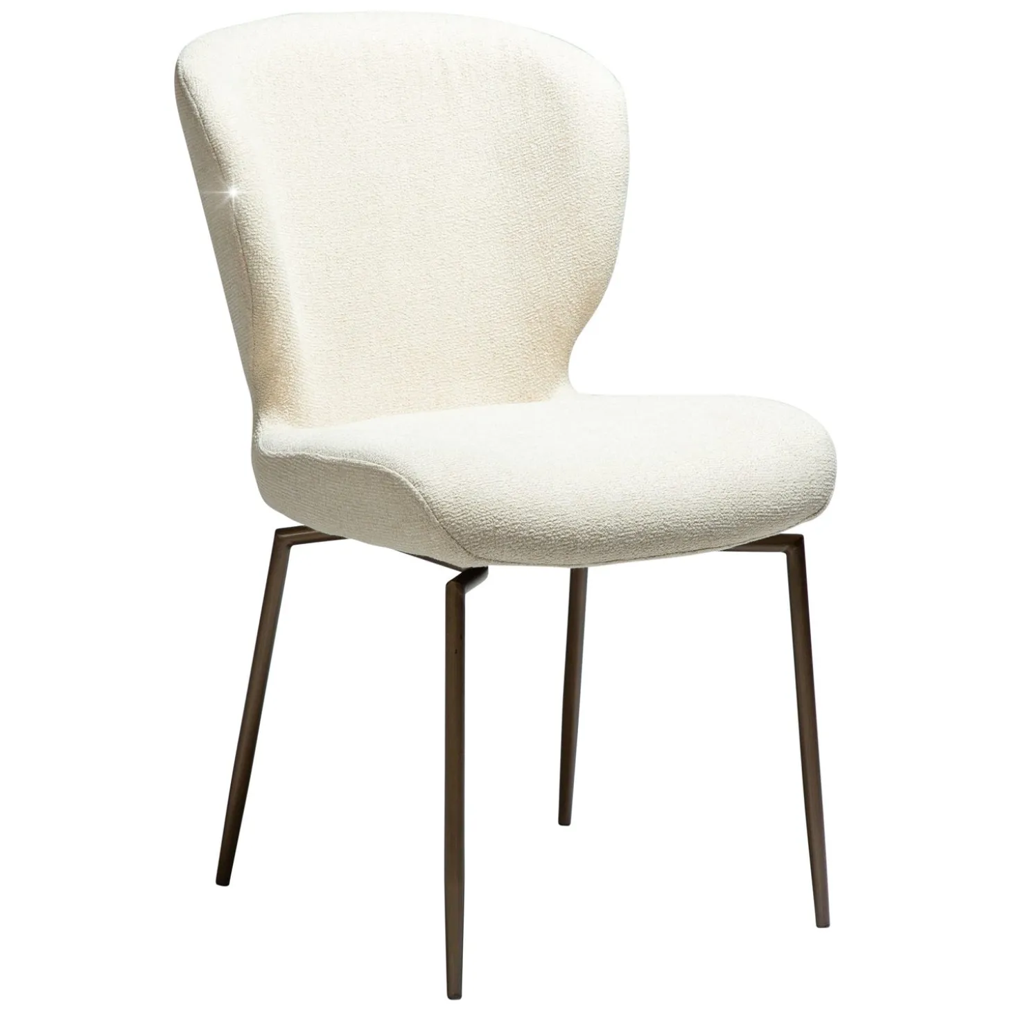 Glory Stol Svängbar Frosted Almond, Antique Brass