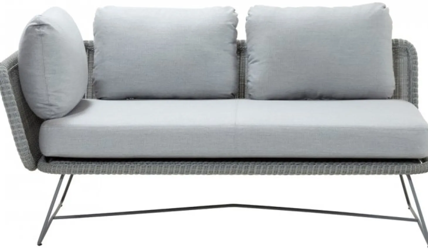 Horizon 2-sits Soffa Höger Ljusgrå