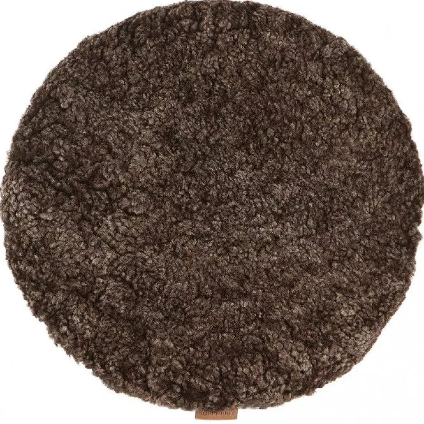 Jill stolsdyna (vadderad) 36 cm rund / Cappuccino