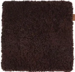 Jill stolsdyna (vadderad) 40x40cm / Dark Brown