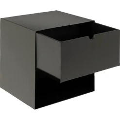Joliet Sängbord 30x25 cm Svart