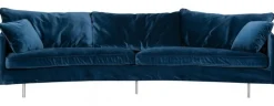 Julia 4-sits Svängd Soffa Big Cushions