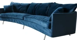 Julia 4-sits Svängd Soffa Big Cushions