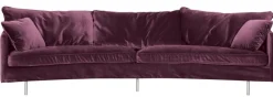 Julia 4-sits Svängd Soffa Big Cushions