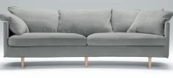 Julia 3-sits XL Svängd Soffa Big Cushions