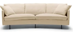 Julia 3-sits XL Svängd Soffa Caleido Natur