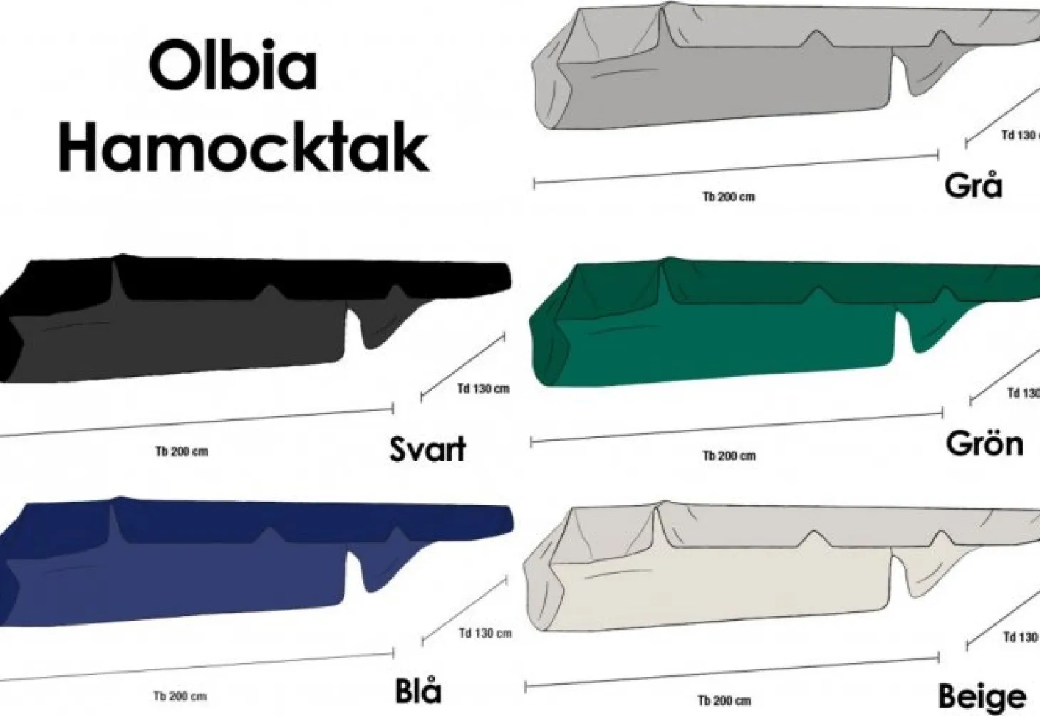 Kornhult Hammock Svart