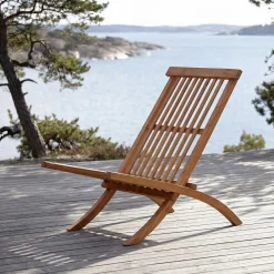 Lobby Loungefåtölj Teak